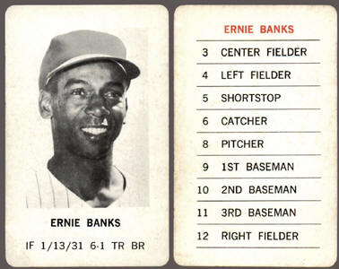 1970 Milton Bradley Player's Card
