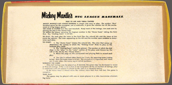 How to Play Mickey Mantle's Big League Baseball