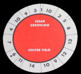 Cadaco All Star Baseball Player Disc