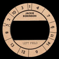 1941 - 1958 Jackie Robinson Cadaco All Star Disc