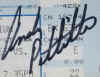 Andy Pettitte Autograph