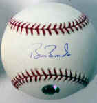 Barry Bonds Autograph Sample signed baseball