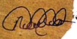 Derek Jeter Autograph Sample signed photo