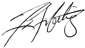 Tino Martinez Autograph sample