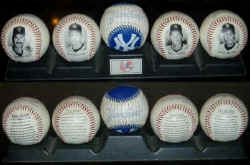 1996 Berger King Yankees Baseballs