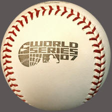 2007 Bud H. Selig Official World Series Baseball