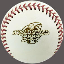 2002 Bud H. Selig Official World Series Baseball