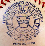 1934 - 1939 William Harridge Reach Official American League baseball
