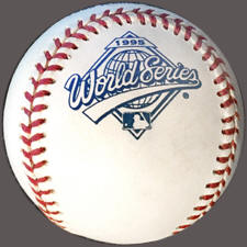 1995 Official World Series Baseball