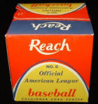 1960-1969 Joe Cronin OAL baseballs No. 0 box
