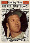1961 Topps Card 578 Mickey Mantle AS
