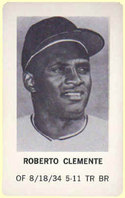 1970 Milton BradleyRoberto Clemente