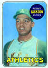1969 Topps Card 260 Reggie Jackson Rookie