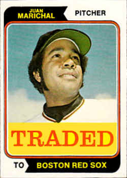 1974 Topps Traded Set 330T Juan Marichal