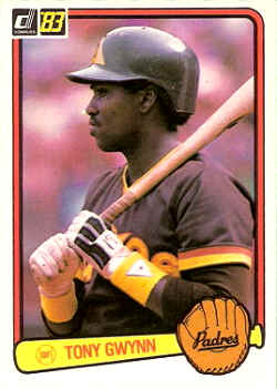 1983 Donruss Card598 Tony Gwynn 