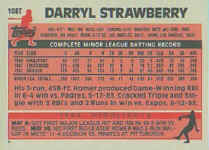 Back of 1983 Topps Traded Baseball Card