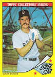 1986 Woolworth's Baseball Card Wade Boggs