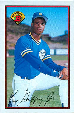 1989 Bowman Card 220 Ken Griffey Jr.