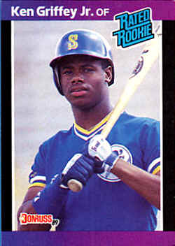 1989 Donruss Card33 Ken Griffey Jr. Rookie