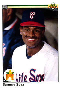 1990 Upper Deck Card 17 Sammy Sosa