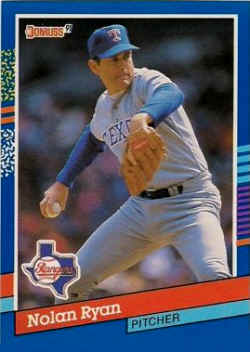 1991 Donruss Card 89 Nolan Ryan