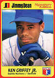 1991 Jimmy Dean Baseball CardKen Griffey Jr.