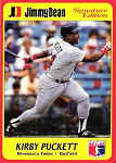 1991 Jimmy Dean Baseball CardKirby Puckett