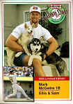 1993 Milk Bone Super Stars Mark McGwire