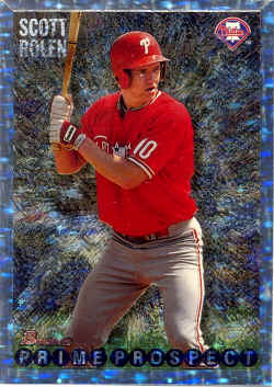 1995 Bowman Card 271 Scott Rolen FOIL Rookie