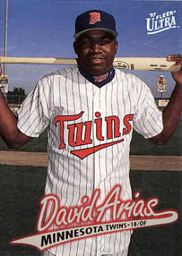1997 Ultra baseball Card518 David Arias-Ortiz RC