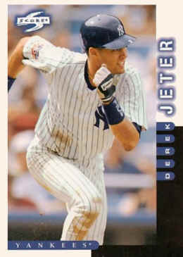 1998 ScoreCard number 22 Derek Jeter