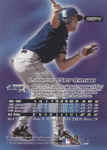 Back of 2000 Ultra baseball Card254 Lance Berkman PROS