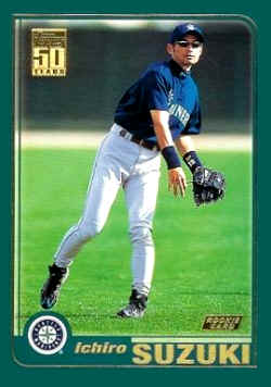 2001 Topps Card 726 Ichiro Suzuki