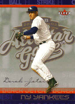 2003 Ultra baseball Card218 Derek Jeter AS