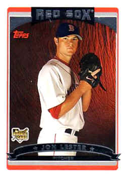 2006 Topps Update Card UH149 Jon Lester