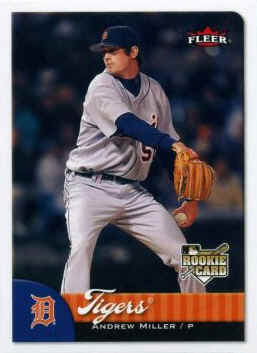 2007 Fleer baseball Card 50Andrew Miller 