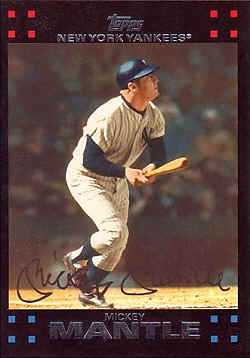 2007 Pepsi Mickey Mantle P7