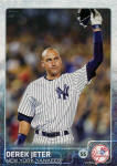 2015 Topps Derek Jeter card 1 Variation