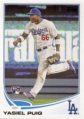 2013 Topps Update US250 Yasiel Puig