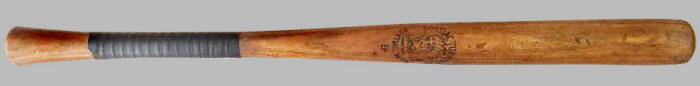 Pontiac Turning Co. Indian Headdress Logo Baseball Bat
