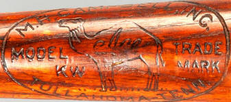 M.R. Campbell Baseball Bat Camel logo