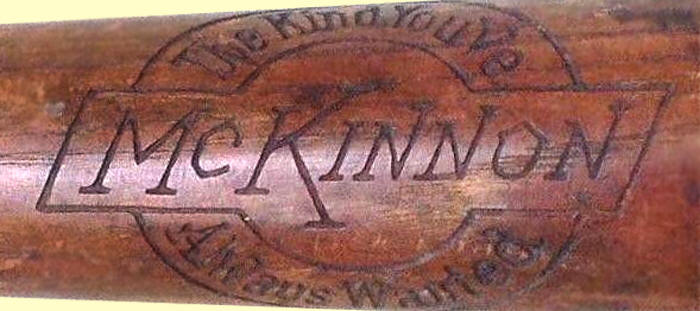 McKinnon Leather Products Corp. Baseball Bats