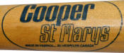 Post 1972 Cooper St. Mary's Baseball Bat 