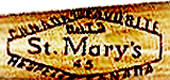 St. Mary's Baseball bat