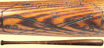 McQueen Bats of Belmont N.Y. Baseball Bats