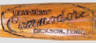 A.H. Leathers Mfg. Co. Commodore Baseball Bat