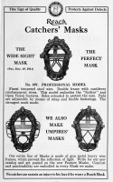 1921 Reach Catchers Masks