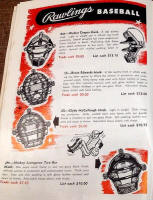 1948 Rawlings Catchers Mask ad
