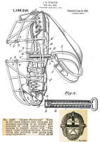 1916 Spalding Catchers Mask Patent