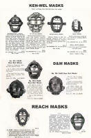 1928 Ken-Wel, D&M, and Reach Catchers Masks